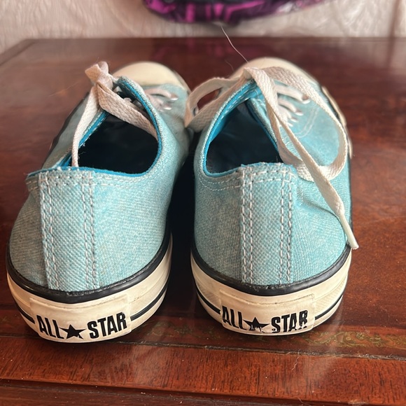 Baby Blue Converse - Picture 5 of 7